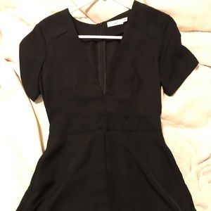 Lush black romper